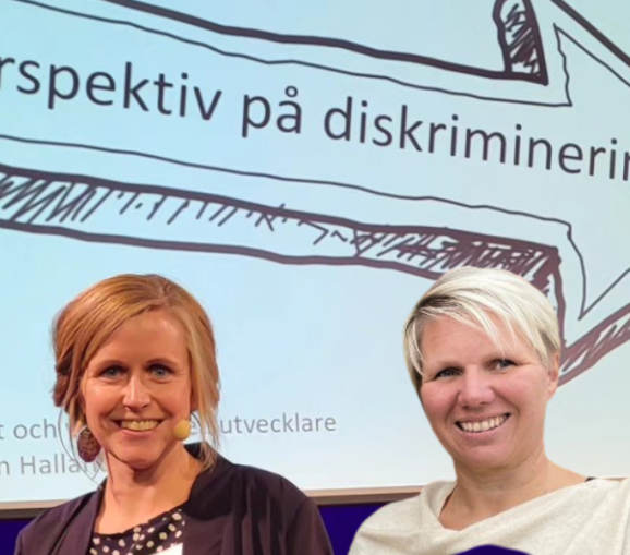 Anna och sofie på Rättighetscentrum