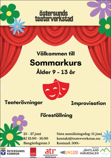 Sommarkurs Östersunds Teaterverkstad