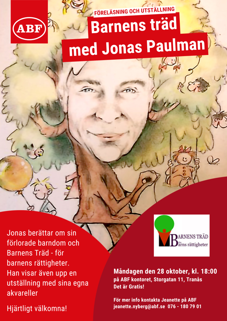 Affisch barnens träd