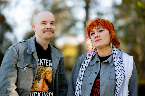 Anna Jörgensdotter och Claes Kamp