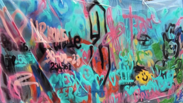 Graffiti spraymålning färg