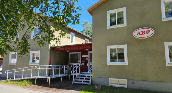 Sommarfasad Skellefteå kontoret