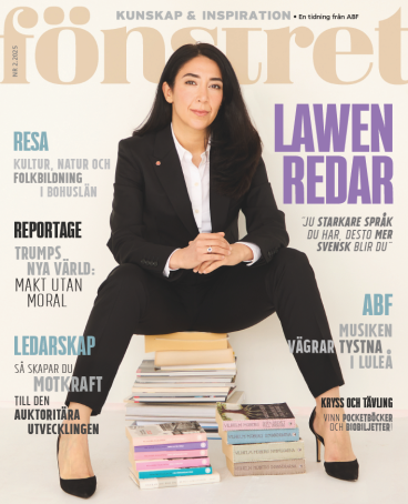 Fönstrets framsida Lawen Redar