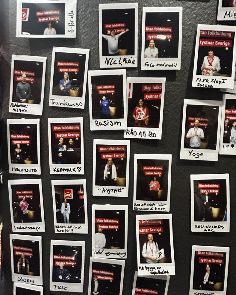 Polaroidbilder från S kongressen