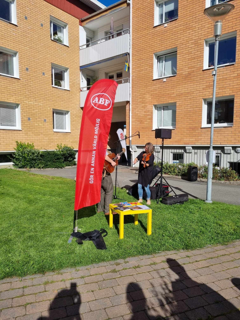 Firande Socialdemokraterna Bymarken Dalvik fyller 110 år