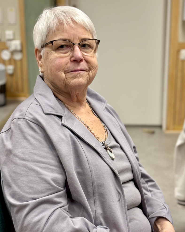 Ledare för cirkel. Barbro Hagström Junell.