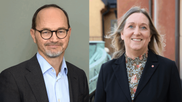 Tomas Eneroth och Gunilla Carlsson